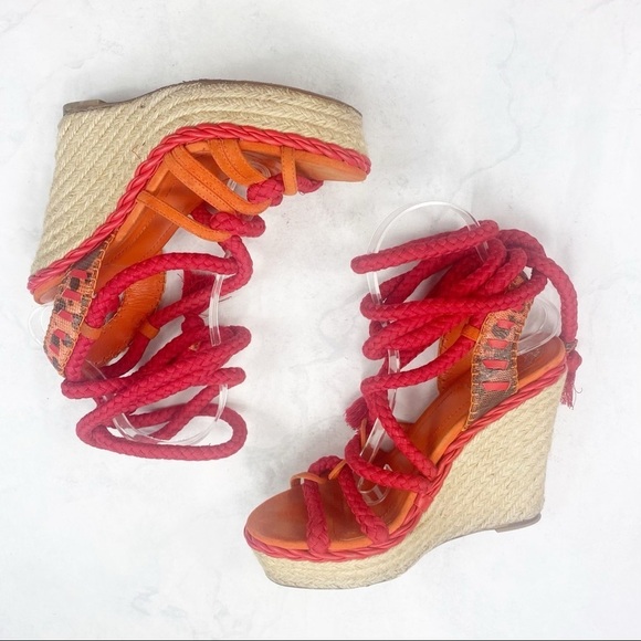 [Dior] Lace Up Wedges - Picture 11 of 11